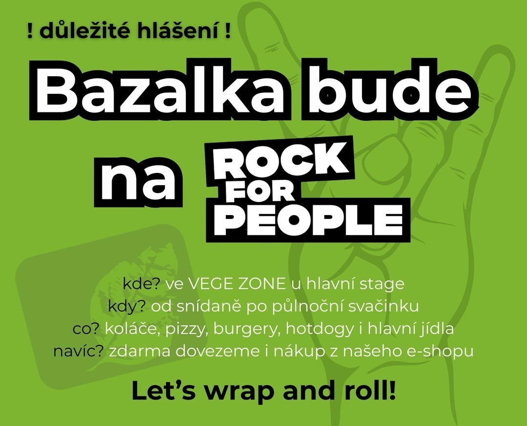 BAZALKA NA ROCK FOR PEOPLE