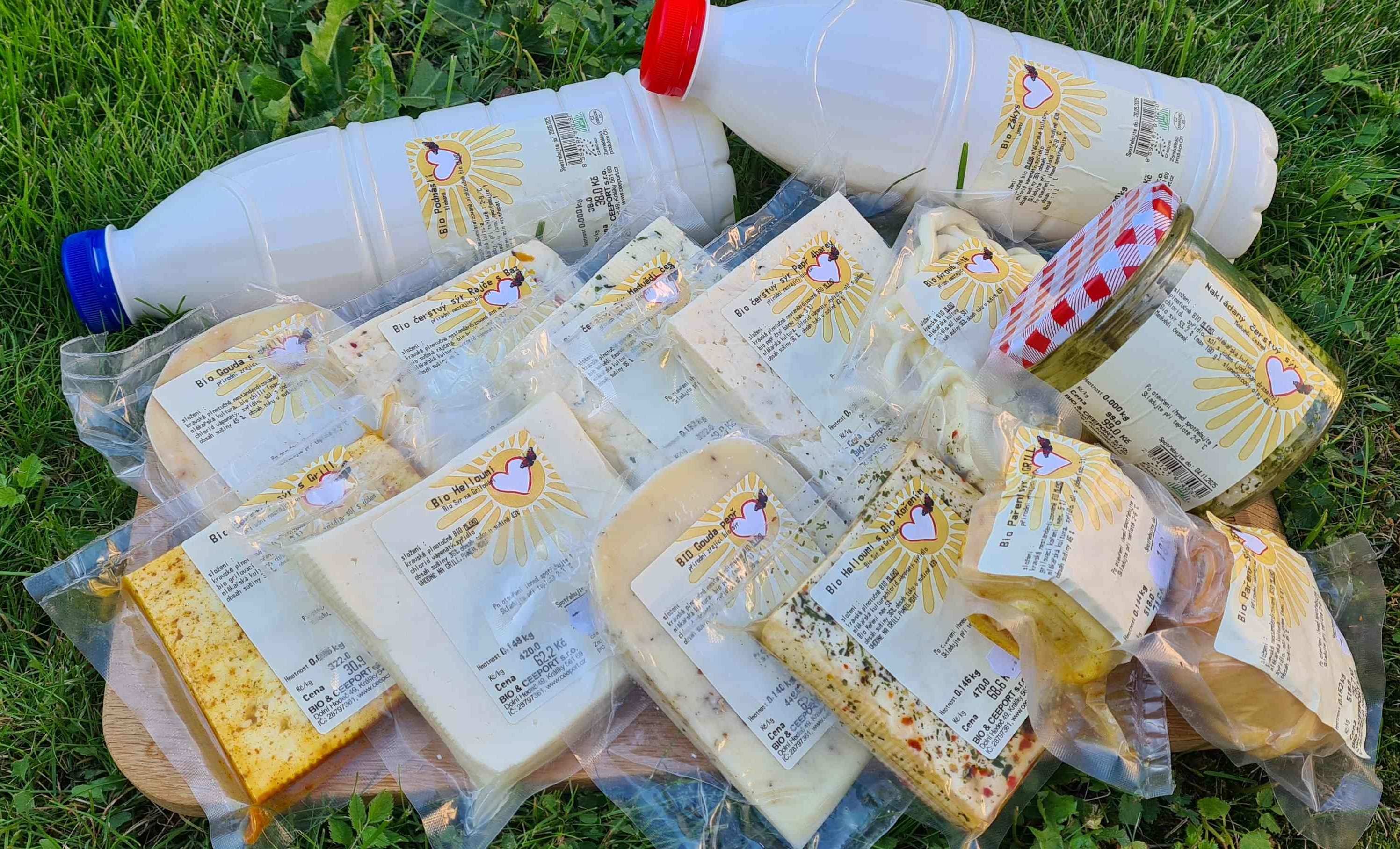 BIO MLÉČNÉ PRODUKTY Z PODHŮŘÍ KRÁLOVSKÉHO SNĚŽNÍKU