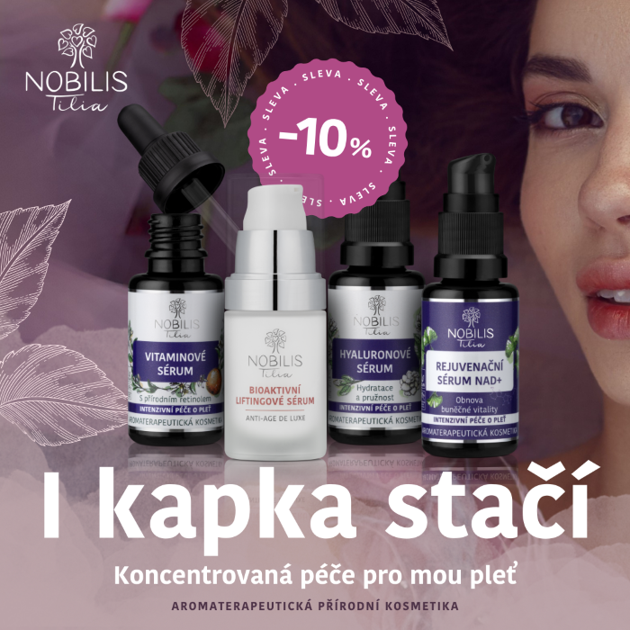 AKCE NA PLEŤOVÁ SÉRA NOBILIS TILIA 