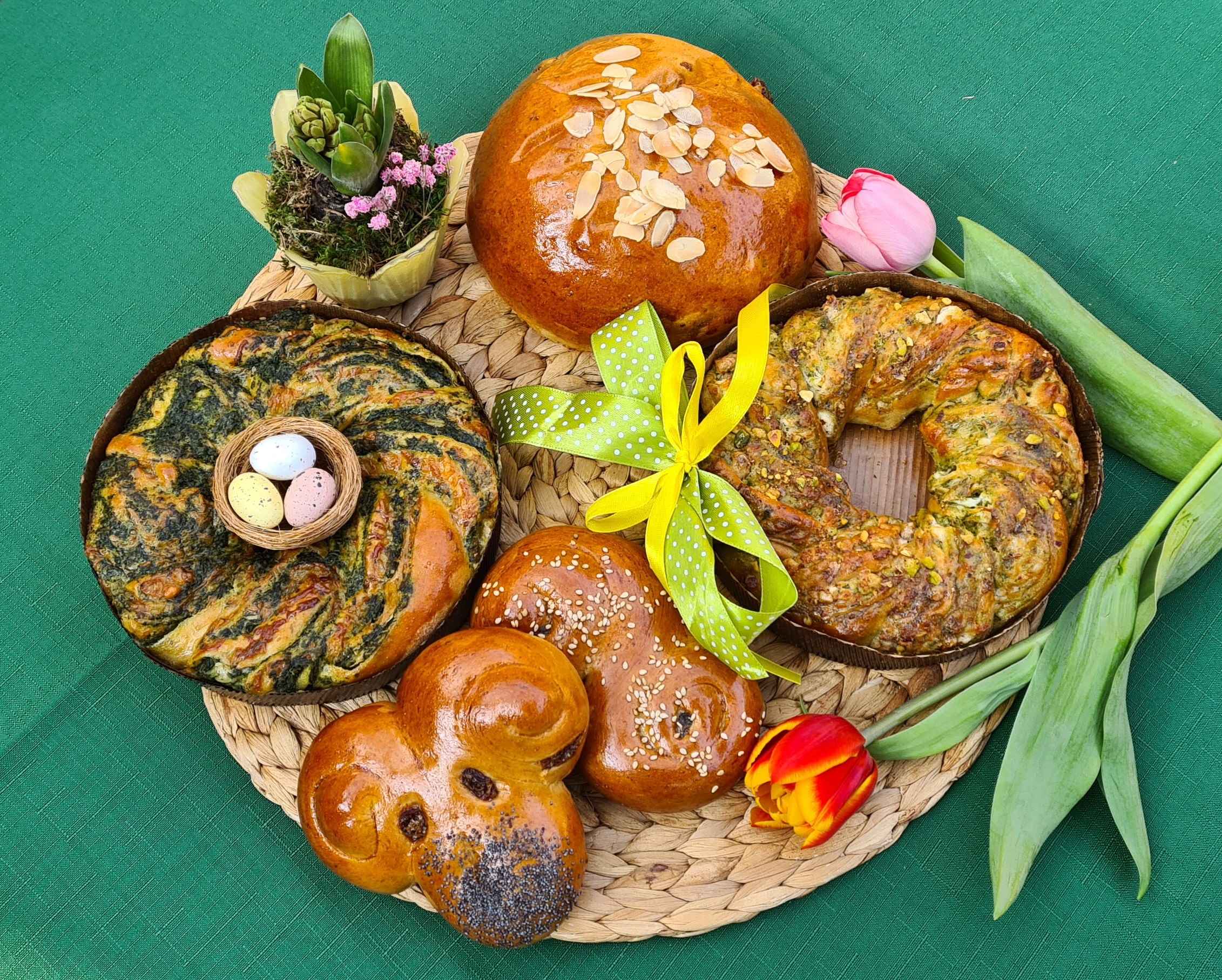 VELIKONOČNÍ DOBROTY Z BAZALKY 