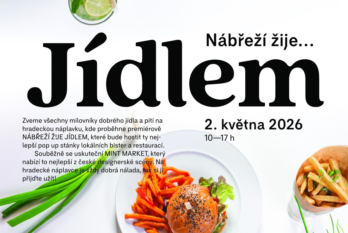 NÁBŘEŽÍ ŽIJE JÍDLEM