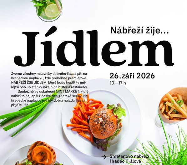 NÁBŘEŽÍ ŽIJE JÍDLEM