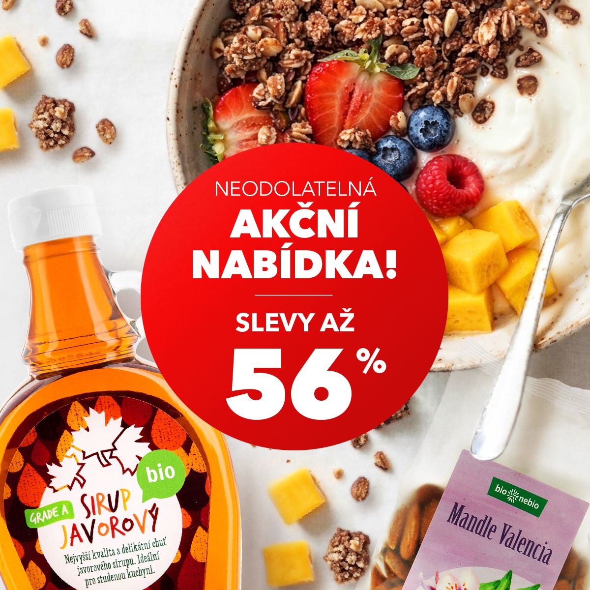 VELKÁ LETNÍ AKCE SE SLEVAMI AŽ 56 %